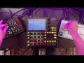 Dawless deep melodic and dark techno jam with mpc td3 model d and hydrasynth
