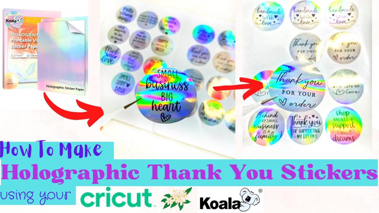 Koala Round Labels Stickers 2 In Printable Round Labels Waterproof