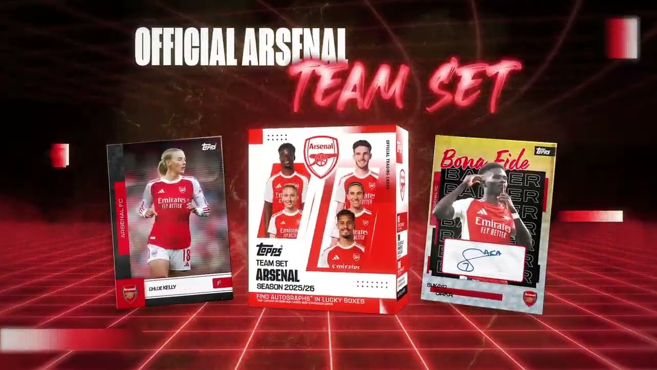 Topps® Arsenal 2025/26 Team Set
