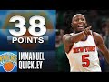 Immanuel Quickley Drops Career-High 38 Points in Knicks Win 🏀