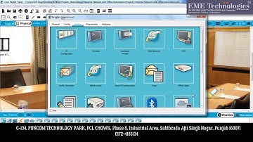 Enterprise Network with Office Automation Project | Download Networking Project