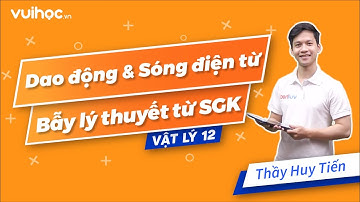 DAO ĐỘNG & SÓNG ĐIỆN TỪ - BẪY LÝ THUYẾT "in cực nhỏ" TỪ SGK | Vuihoc | Thầy Nguyễn Huy Tiến