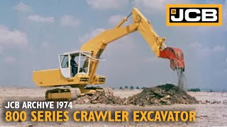 1974 JCB 800 Series Crawler Excavator | JCB Archive