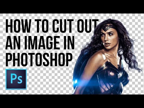 How to Cut Out an Image (with Refine Edge)  | Adobe Photoshop CC Tutorial