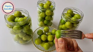 I keep plums fresh for 2 years with this method. It's much tastier.