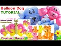 ФИГУРКИ ИЗ ШАРОВ как сделать собачка БАБОЧКА кот TUTORIAL globoflexia