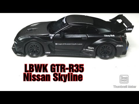 Mini GT LBWK GTR-R35 Nissan Skyline Unboxing and Preview