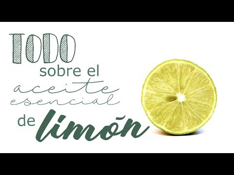 TODO SOBRE EL ACEITE ESENCIAL DE LIMÓN