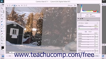 Photoshop Elements 13 Tutorial Camera Raw Tools Adobe Training