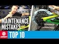 10 Mountain Bike Maintenance Mistakes To Avoid