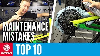 10 Mountain Bike Maintenance Mistakes To Avoid