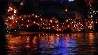 Ludham illuminated boat parade 2023 #illuminated #boat #event