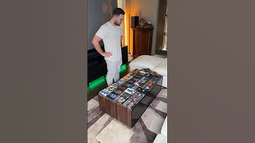 Physical media or streaming? I say both! #setuptour #tech #4kbluray #office #officesetup #livingroom