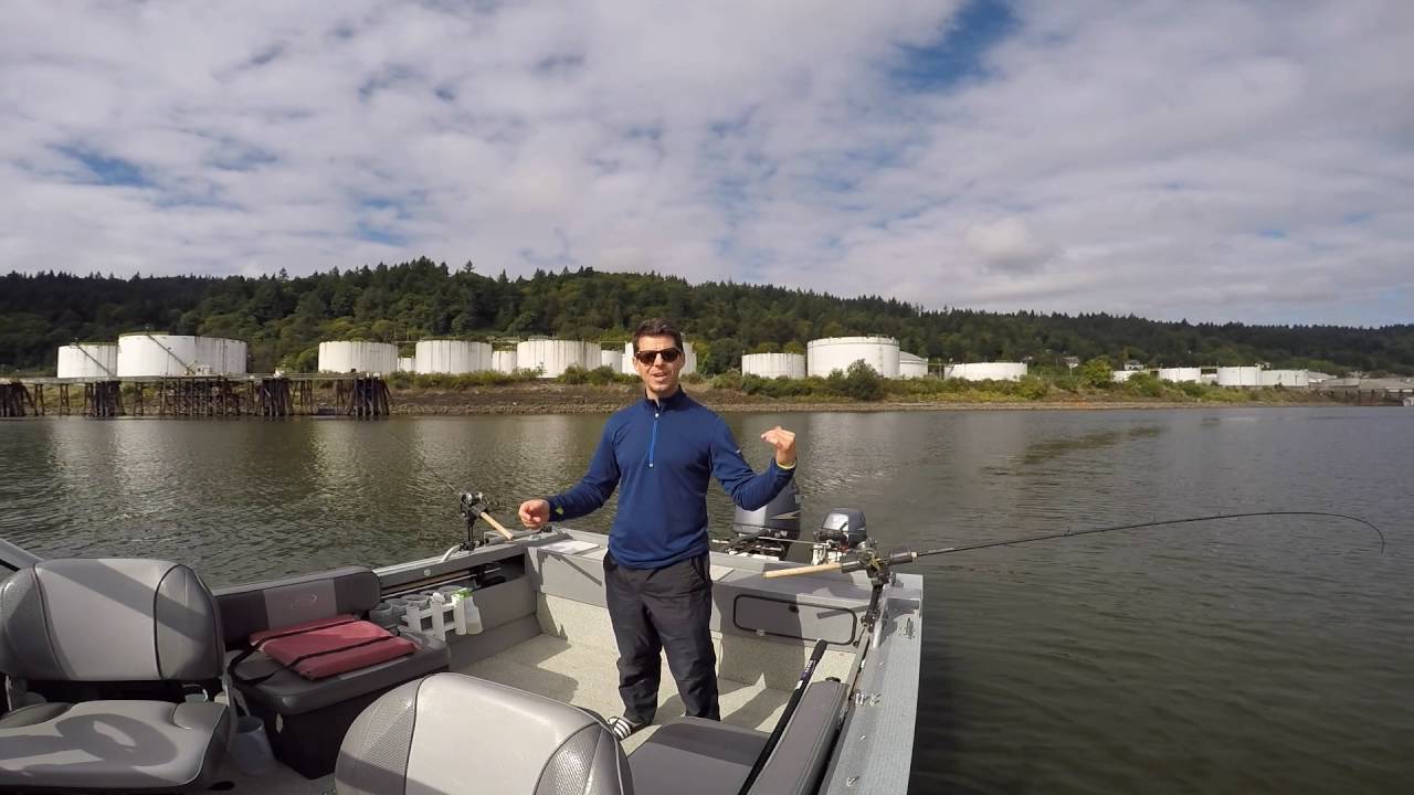 Salmon fishing with Pro Troll on the Willamette River July 16, 2016
