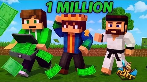 How I Became the RICHEST Player on Mc fleet server ! @mcfleet @GamerfleetServer