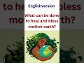 Switchnumber to heal and bless mother earth#englishversion#environmentday#motherearth#tip#tlp#shorts