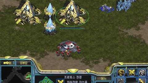 Starcraft Brood war Map Python 1.3 Protoss vs Terran (16.12.17)