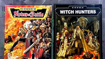 SISTERS OF BATTLE Classic Codices for Warhammer 40k 2nd, 3rd and 5th Editions