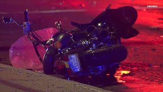 2 Hospitalized After Motorcycle, Vehicle Collide on 51st Avenue in Phoenix