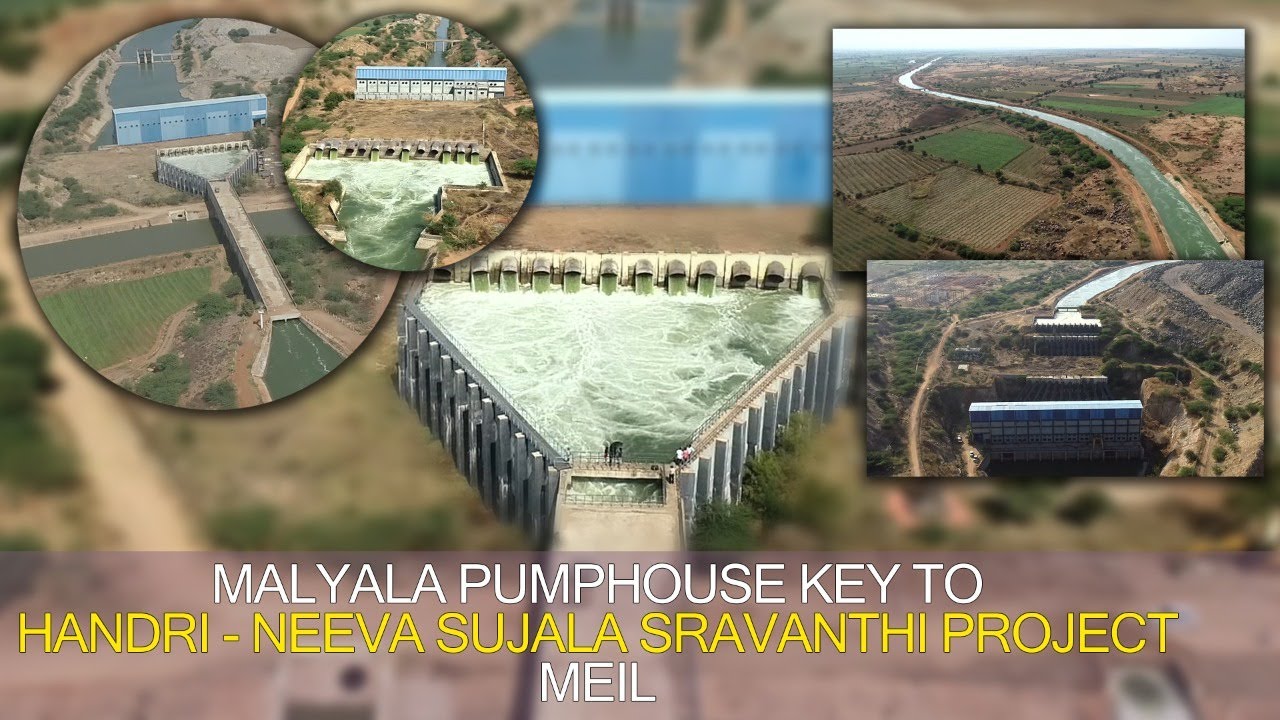 Handri Malyala Pumphouse Key to Handri - Neeva Sujala Sravanthi Project | MEIL ...