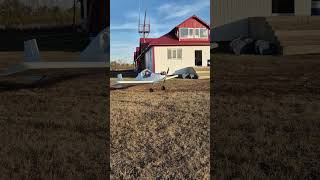 Самолет Пчёлка-7, руление////Aircraft Pchelka-7 taxi.