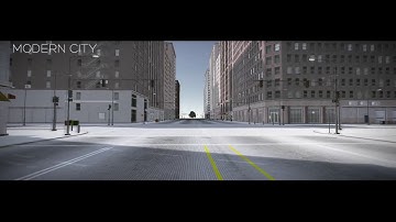 PQ Modern City - Unity Asset