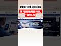 ITR Filing Enable For A.Y. 2026-27 | Income Tax Return Filing Started #business #incometax #advocate