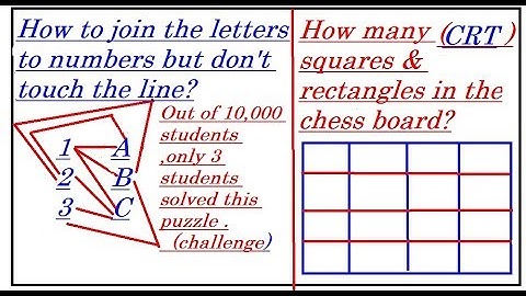 How many square and rectangles in the chess board for placement drive// IT CAREERS