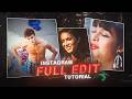 Instagram Full Edit Tutorial in Alight Motion | Viral Reels Style + Free XML