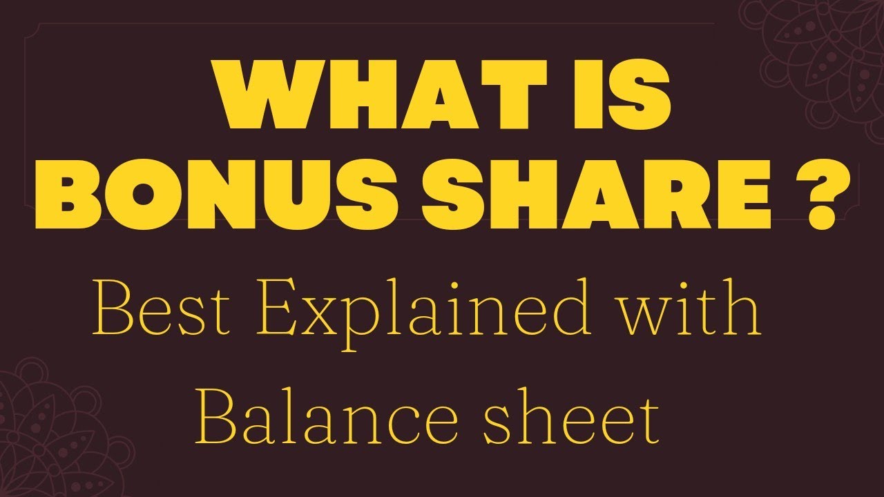 What Is Bonus Share YouTube what-is-bonus-share-youtube
