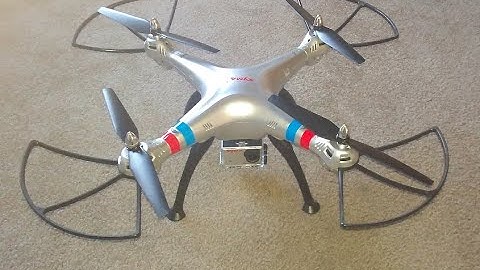 Syma X8HG Drone "Silver Lady" Propeller Problem - 11/03/19