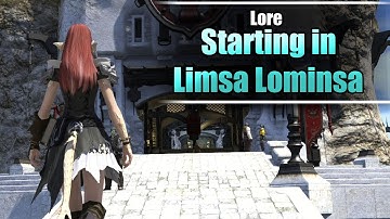 Starting your journey in Limsa Lominsa - LORE