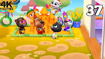 My Talking Tom Friends Gameplay Episode 37 (is,Android) 4K UHD 60 FPS