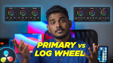 LOG vs Primary Colour Wheel | Davinci Resolve Malayalam Colour Grading Tutorial