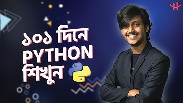 Python Full Course Bangla Tutorial for beginners Outline [20 Projects]  @StudyMart