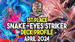 Yu-Gi-Oh! Sky Striker Snake-Eyes Deck Profile April 2024