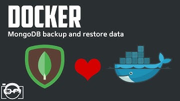 Docker Tutorial - backup and restore data from mongodb in a docker container