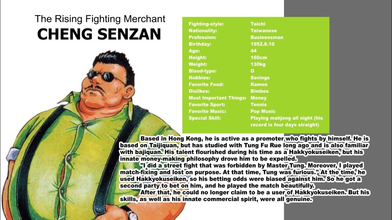 SNK Brasil - Cheng Sinzan é um personagem que deu as caras