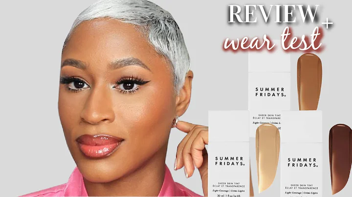 SUMMER FRIDAYS SHEER SKIN TINT | REVIEW + WEAR TEST | ARIELL ASH