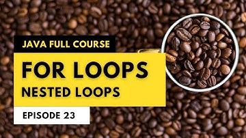 23) كورس الجافا المتكامل - Nested for loops
