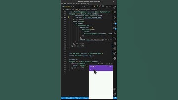Flutter : Appbar , Leading   #flutter