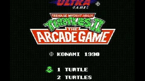 Teenage Mutant Ninja Turtles 2 - The Arcade Game (NES) Music - Scene 4 Part 1