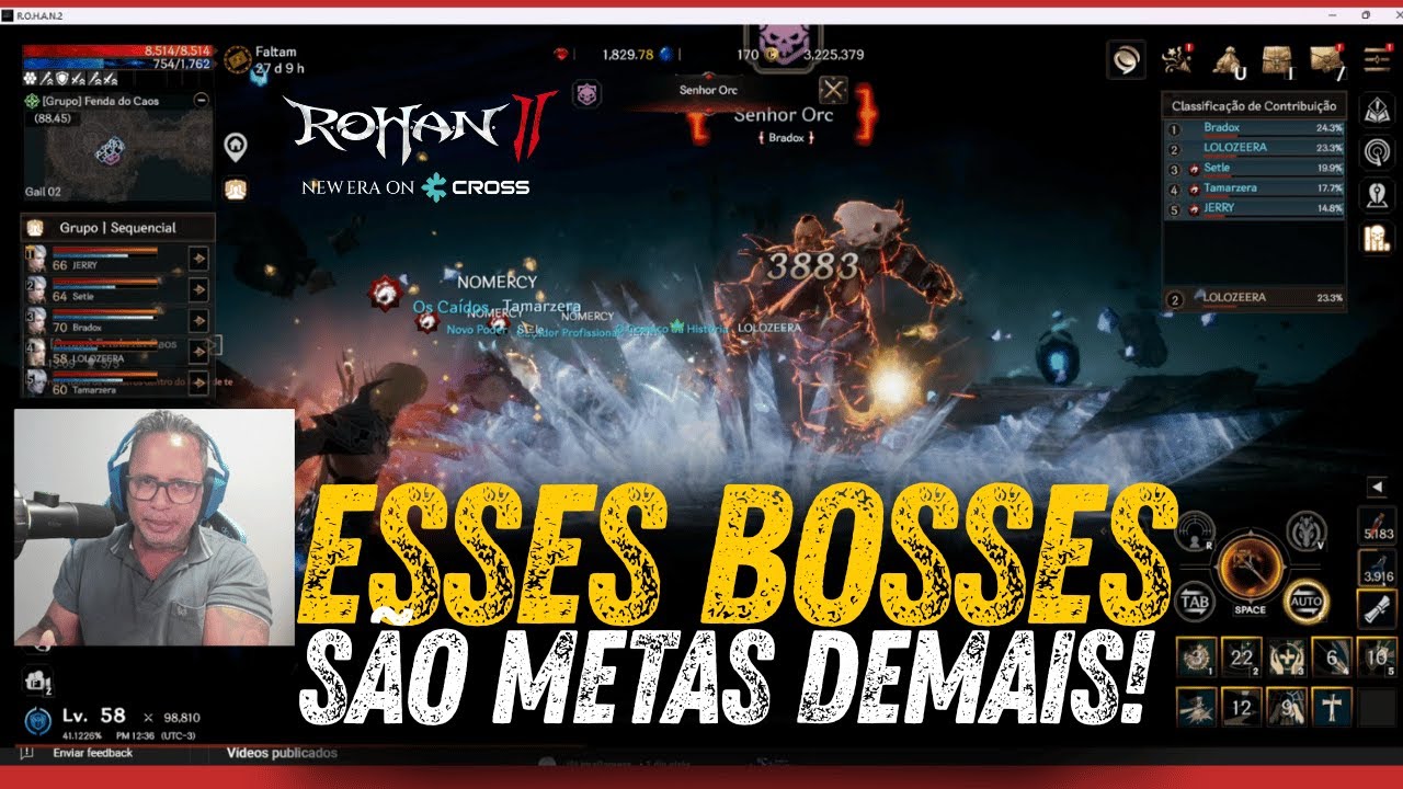 ROHAN 2 - TEM QUE FAZER OS BOSSES NAO TEM OUTRA OPÇÃO SEM ISSO NAO ...