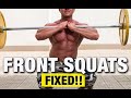 Front Squats Mobility Problems (FIXED!!)