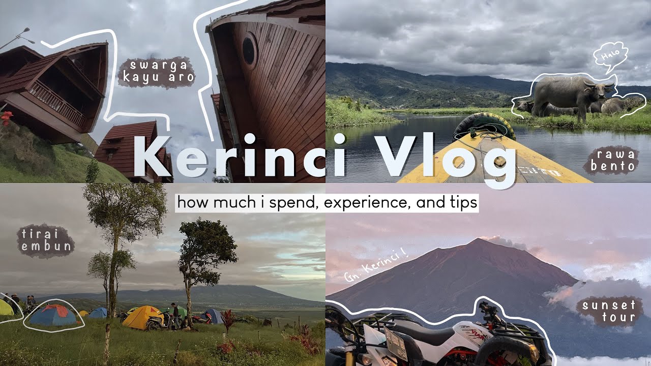 Kerinci vlog! Swarga Kayu Aro, Rawa Bento, Tirai Embun etc. | Travel vlog