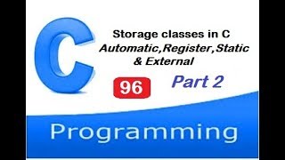 Celebrity storage classes in C - Automatic Register Static and External - part2 Net Worth