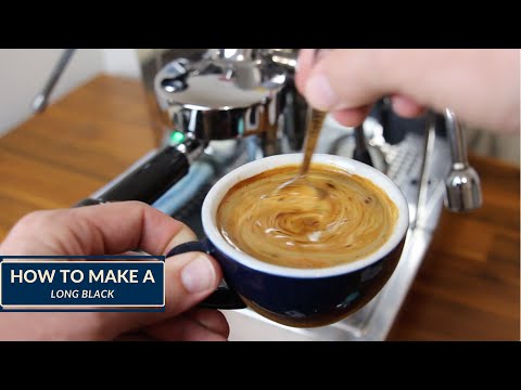 How to Make A Long Black Coffee