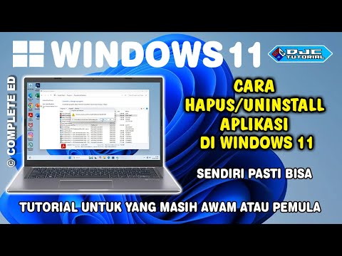 Cara Hapus/Uninstall Aplikasi