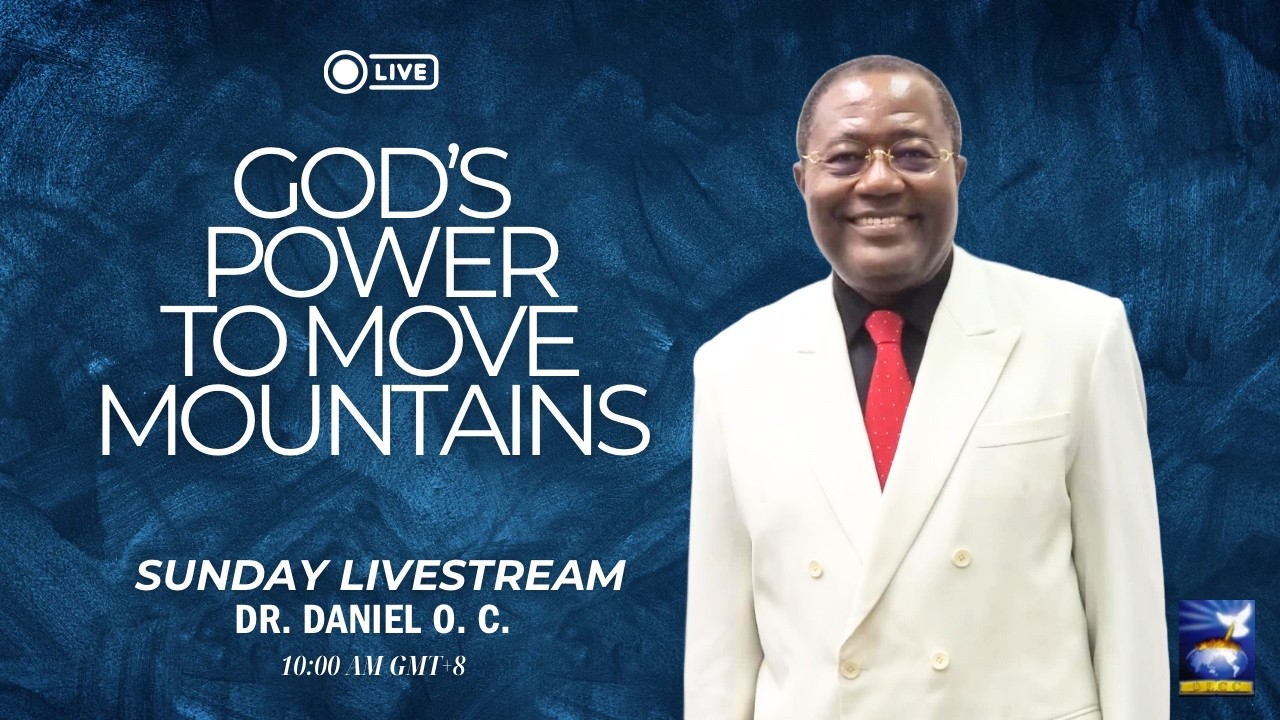 God's Power to Move Mountains - DLCC Live Stream Service on 1 March 2026