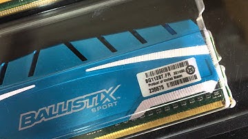 plastic clamshell packaging tested by Crucial Memory ram module DDR3